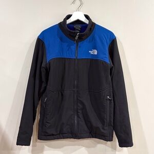The North Face Men’s Softshell Jacket S Black Blue Fleece Gorpcore Utility